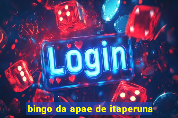 bingo da apae de itaperuna